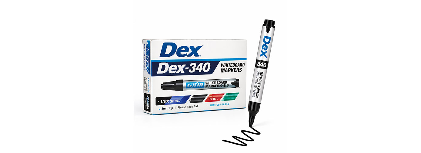 Dex-340 Whiteboard Markers - View 2